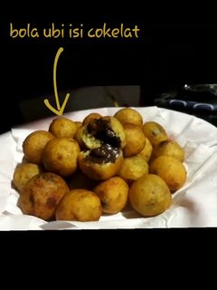 Foto resep Bola ubi isi coklat lumer
