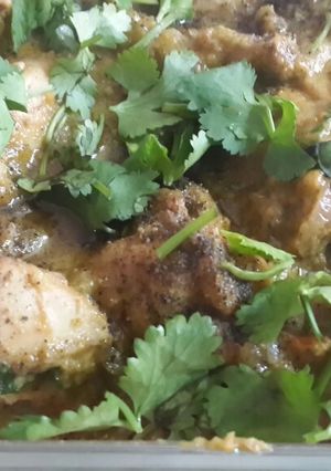 A picture of Murgh Kalimirch(Black pepper chicken).