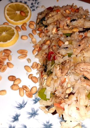Csirkés pad-thai recept fotója