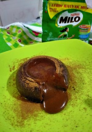 Foto resep Milo lava cake