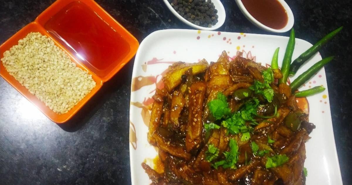 हनी चिली पोटैटो (Honey Chilli Potato recipe in Hindi) रेसिपी बनाने की