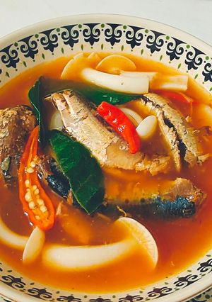 รูปของ ต้มยำปลากระป๋องเห็ดชิเมจิ 🍲🐟🍄🌶️😋