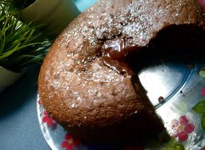 Foto principal de Bizcocho de chocolate con harina integral y yogurt