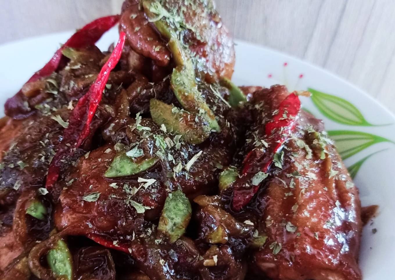 Ayam pete Kelabu (Kecap Lada bumbu Bulgogi)