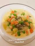 Vegetables cream soup