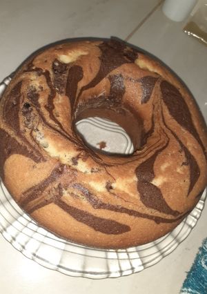 Una foto de Marmolada, esponjosa y fácil