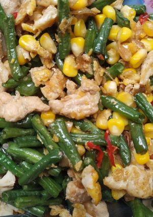 Foto resep Tumis Ayam Kacang Panjang
