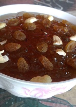 A picture of Aam ka meetha achar.