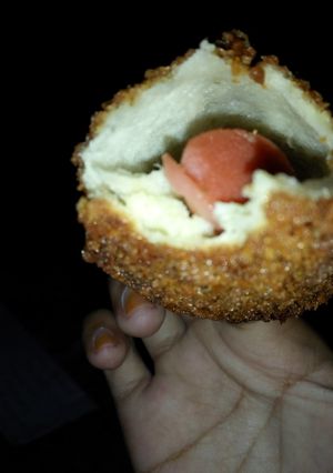 Foto resep Sandwich isi sosis tepung panir