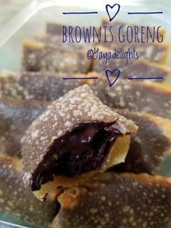 Foto resep Brownis Goreng