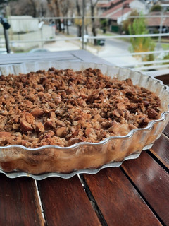 Una foto de Tarta de peras 🍐 con Crumble