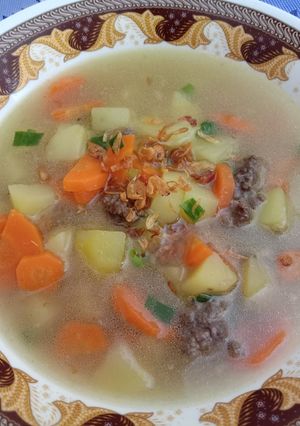 Foto resep Sup Kaldu Babi