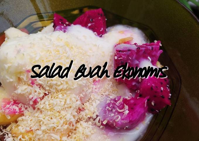 Cara bikin Salad Buah Ekonomis Cara bikin Salad Buah Ekonomis