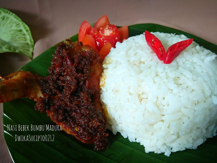 Resep Nasi Ayam Bumbu Hitam Madura Anti Gagal