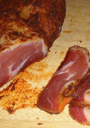 Una foto de Jamón de pavo curado