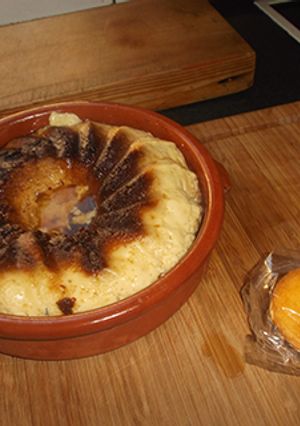 Foto principal de Flan de magdalenas al microondas