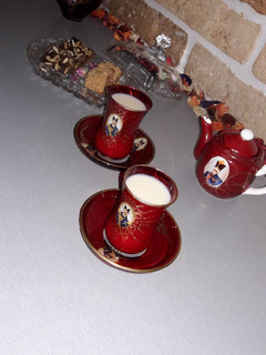 عکسی از دستور چای لته عسل