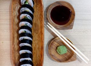 Foto resep Homemade Sushi roll - Futomaki 太巻き