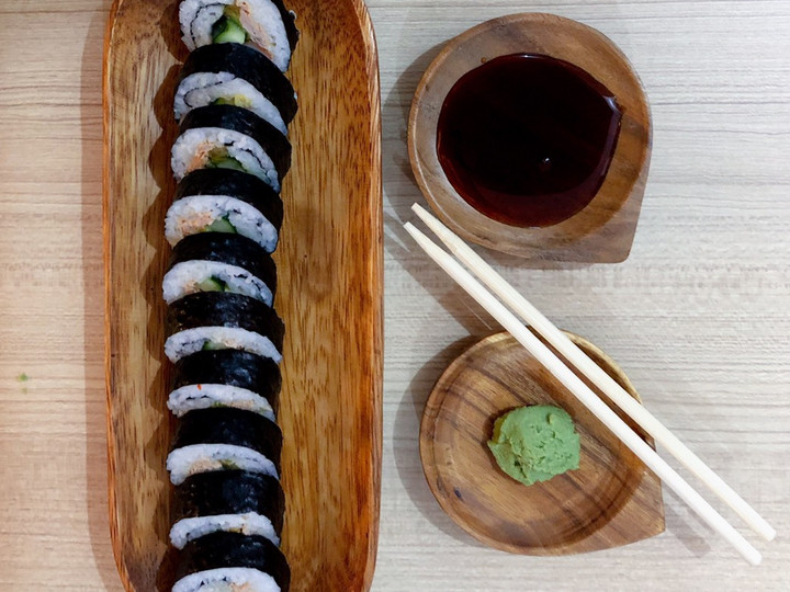 Resep Homemade Sushi roll - Futomaki 太巻き Anti Gagal