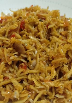 Foto resep 🍂 Ikan Teri Bumbu Pedes