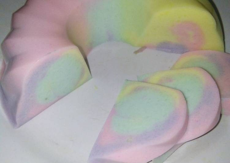 Bahan Puding unicorn | Cara Bikin Puding unicorn Yang Paling Enak