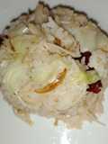 Nasi Goreng Ikan Bilis, Cili Kering dan Cendawan