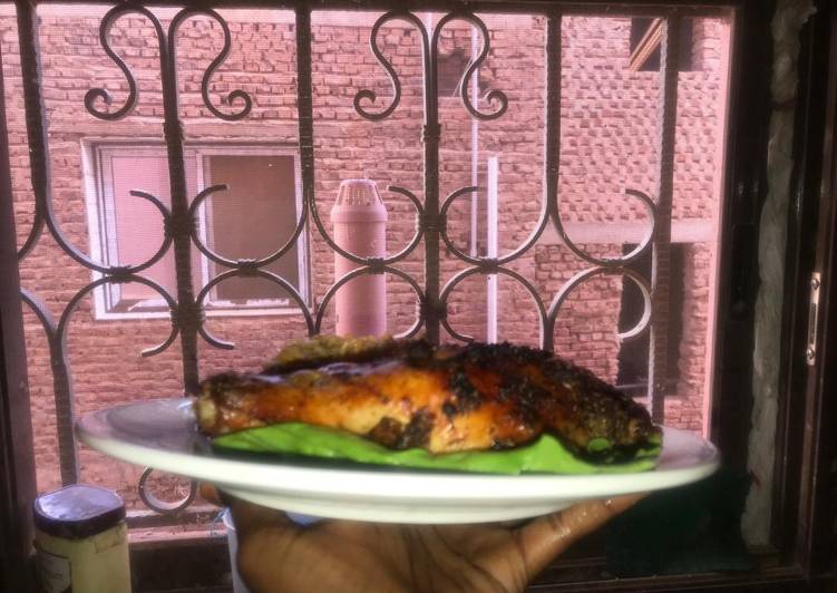 Recipe of Homemade Jollof rice with grilled chicken