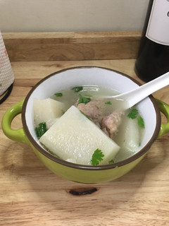 大頭菜排骨湯 的食譜成品照片