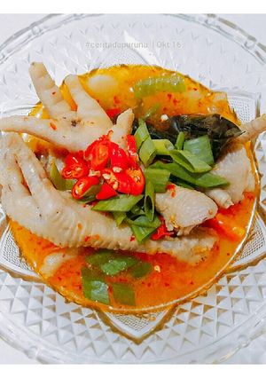Foto resep Ceker kuah setan merapi