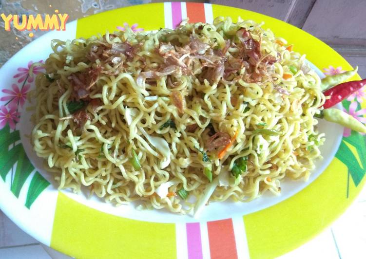 Resep Mie goreng sayur yang Lezat