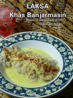 Foto resep Mie Laksa Khas Banjarmasin Kalimantan Selatan
