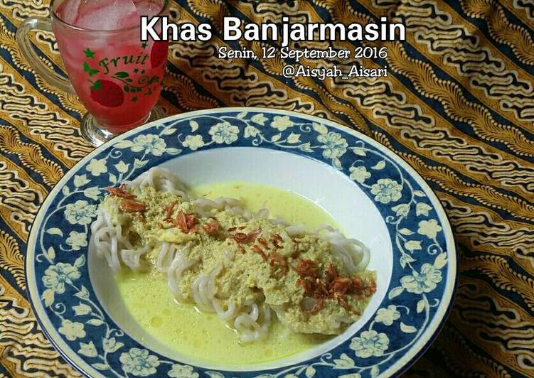 Mie Laksa Khas Banjarmasin Kalimantan Selatan