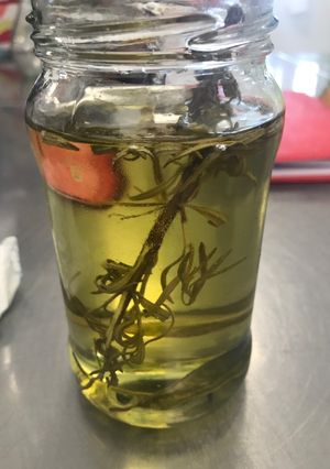 Una foto de Aceite saborizado