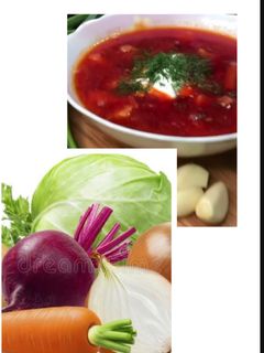Фото Борщ без зажарки очень вкусный.