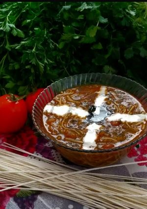 عکسی از دستور آش گوجه