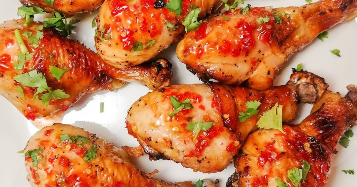 Thai Chicken Drumsticks Recipe by Air Fry with Me - Cookpad
