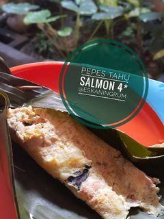 Foto resep Pepes Tahu Salmon 4* (Mpasi 11 Bulan)