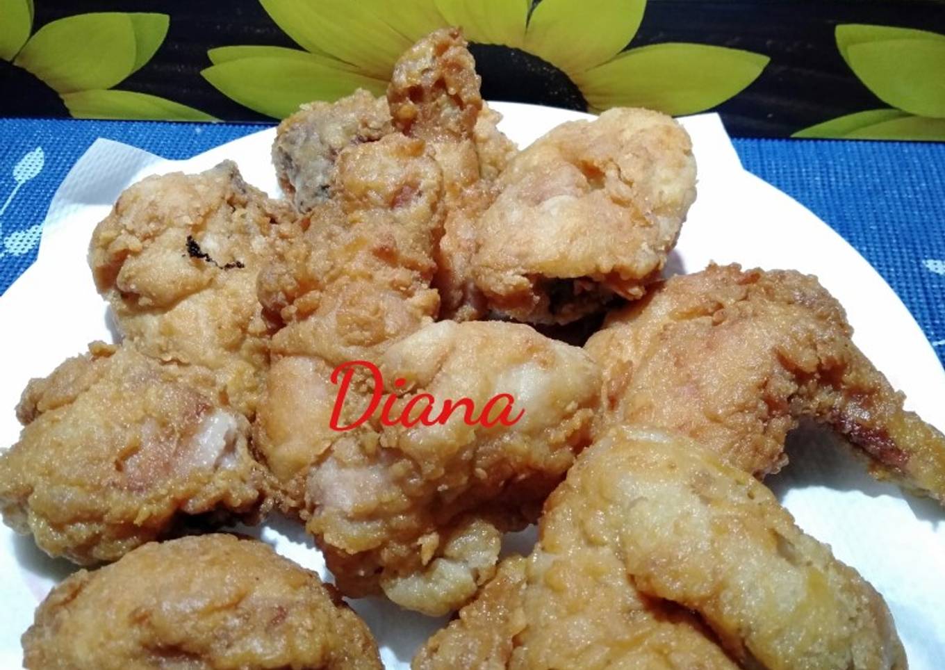 Ayam goreng tepung pedas