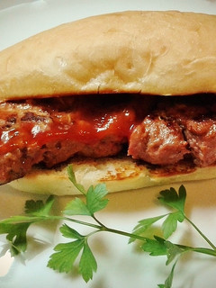 Una foto de Hamburguesa de ternera