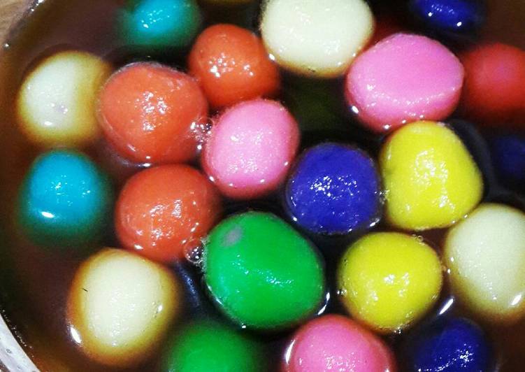 Resep Onde 7 warna Anti Gagal