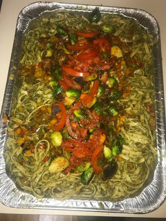 A picture of Vegan Pesto Fettuccine.