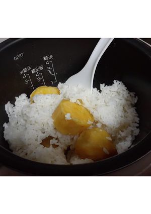 地瓜飯 的食譜成品照片