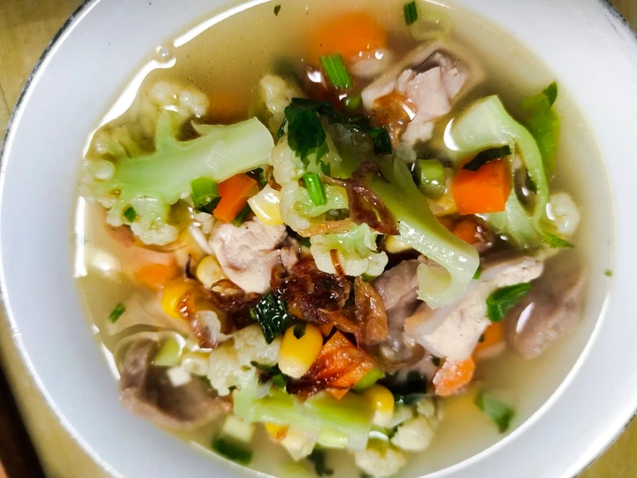 Cara Gampang Membuat Resep Sup ayam ala KFC yang Enak Banget Anti Ribet, Lezat