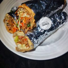 A picture of Chicken wrap.
