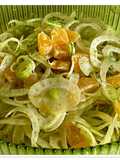 Salade de fenouil aux mandarines corses