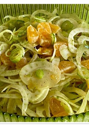 Une photo de Salade de fenouil aux mandarines corses