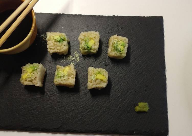 Sushi veganos para toda la familia