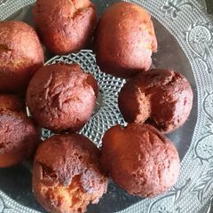 A picture of Undampori (wheat bonda).
