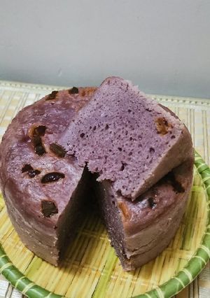 Foto resep Bolu kukus ubi unggu (resep chinese)