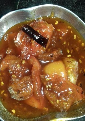 टमाटर की चटनी (Tamatar ki chutney recipe in hindi) रेसिपी मुख्य फोटो